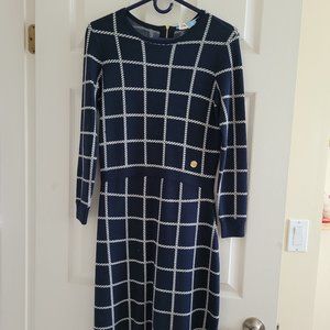 Draper James Navy Knit Dress Size XS